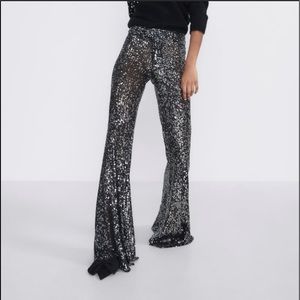 Zara Sequin Pants